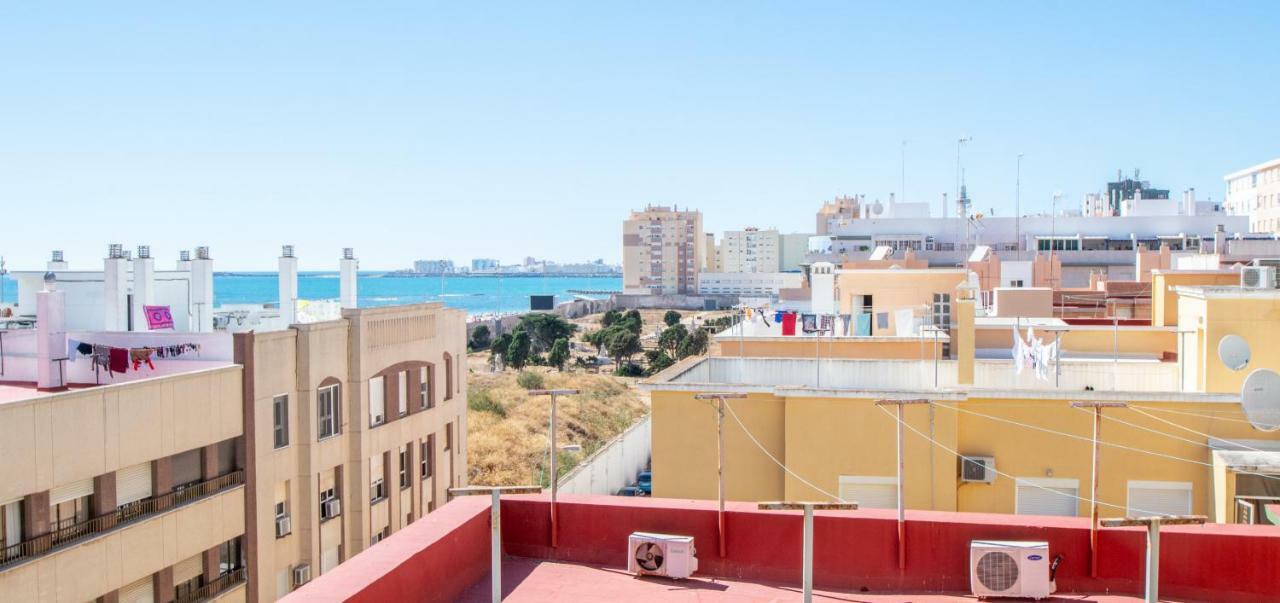 Apartamento El Rayo Verde Cadiz Bagian luar foto